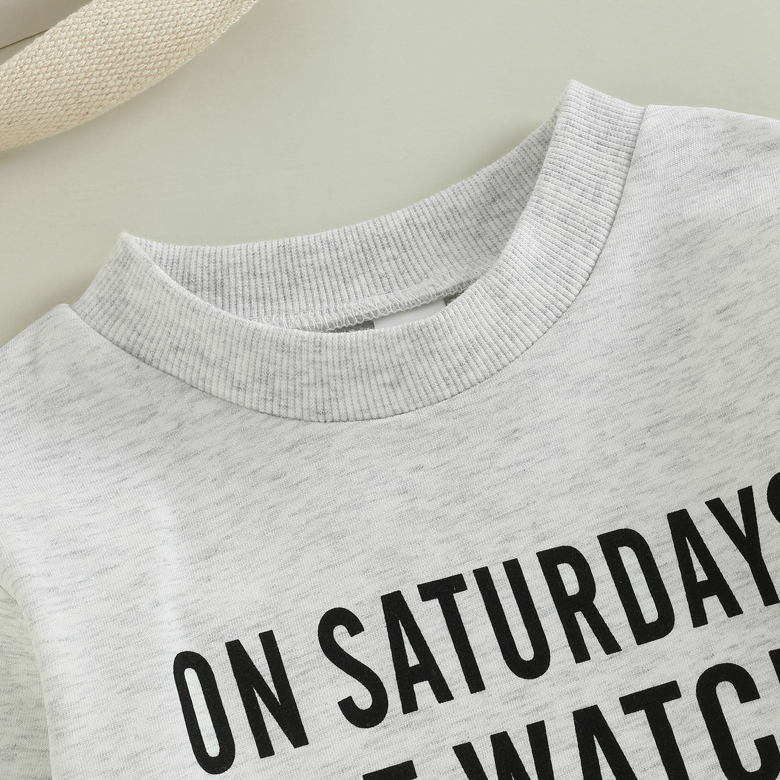 Infant Baby Girl Boy College Football Bodysuit On Saturdays We Watch Football With Daddy Jumpsuit Bubble Romper