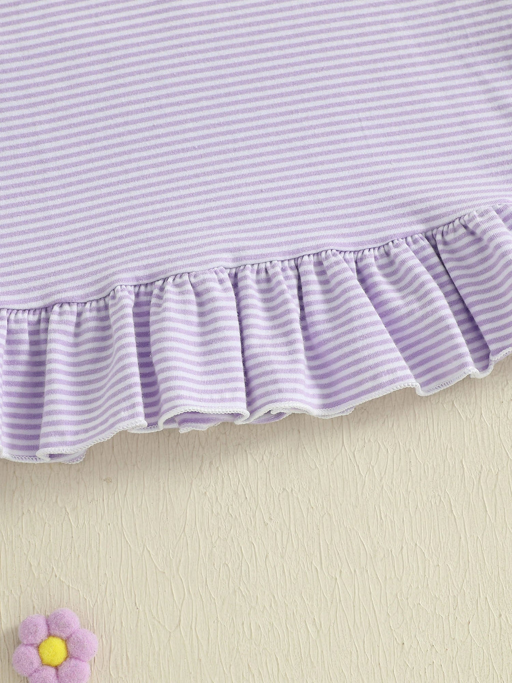 Baby Toddler Kids Girl Halloween Striped Dress Pumpkin Black Cat Embroidered Short Sleeve Ruffled Dress Cute Fall Clothes