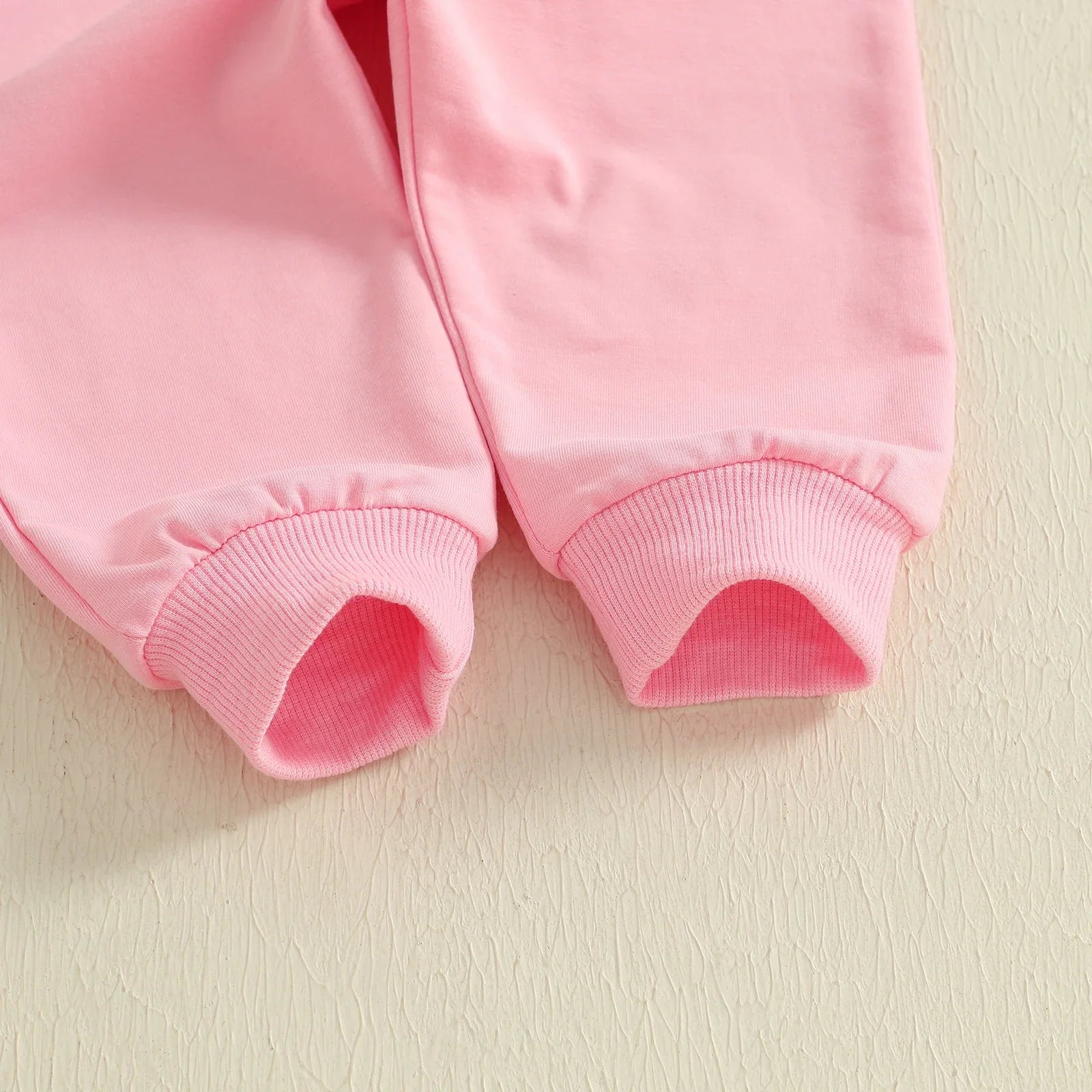 Baby Toddler Girls 2Pcs Thanksgiving Outfit Long Sleeve Turkey Gobble Embroidery Top + Pants Jogger Set Clothes