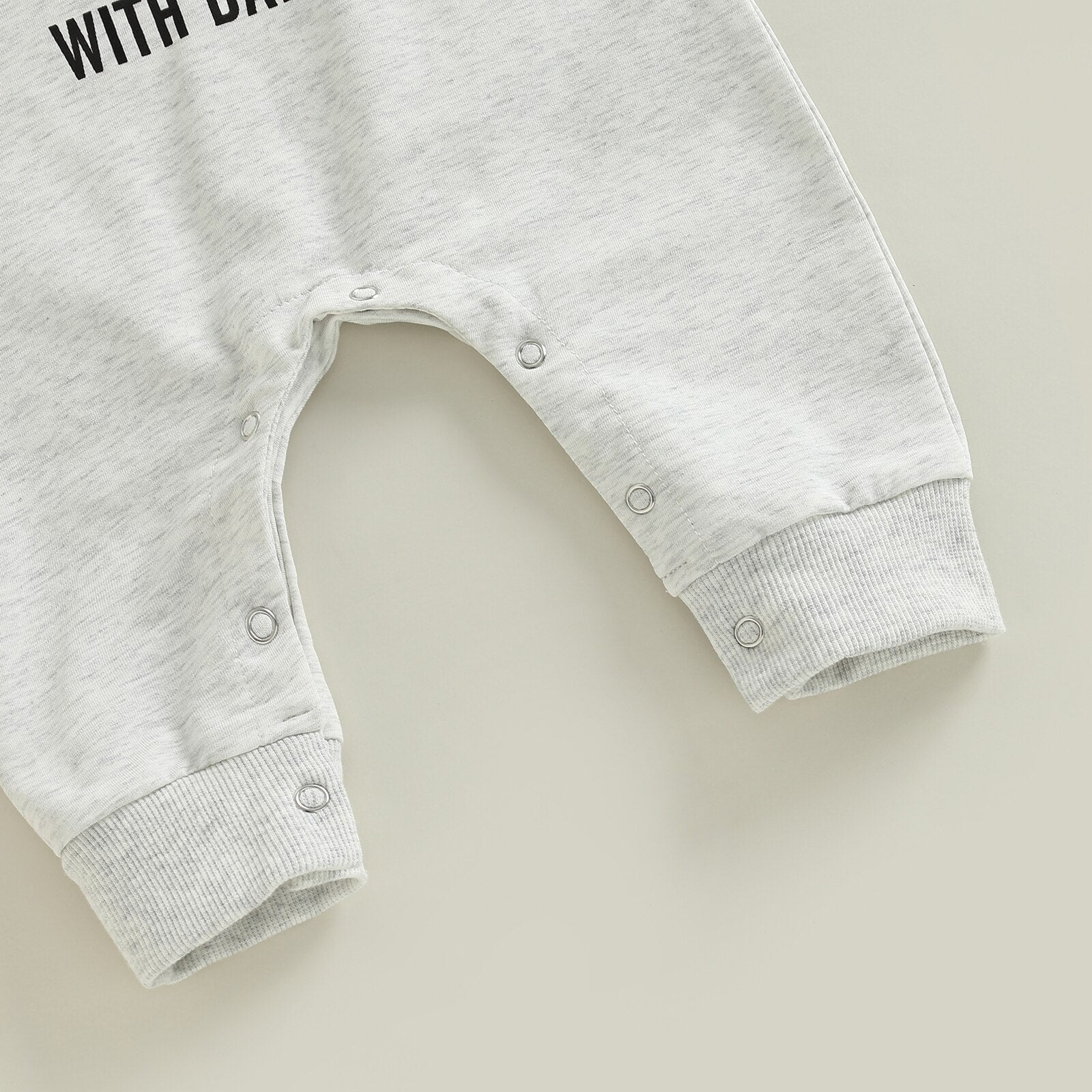 Infant Baby Girl Boy Romper On Sundays We Watch Football With Daddy Mommy Jumpsuit Long Sleeve Pants