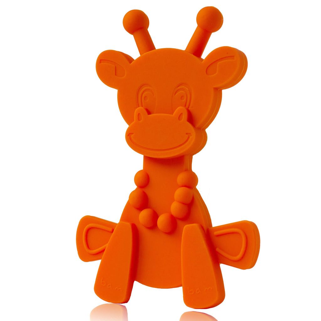 Little bamBAM Baby Teething Toy – Orange