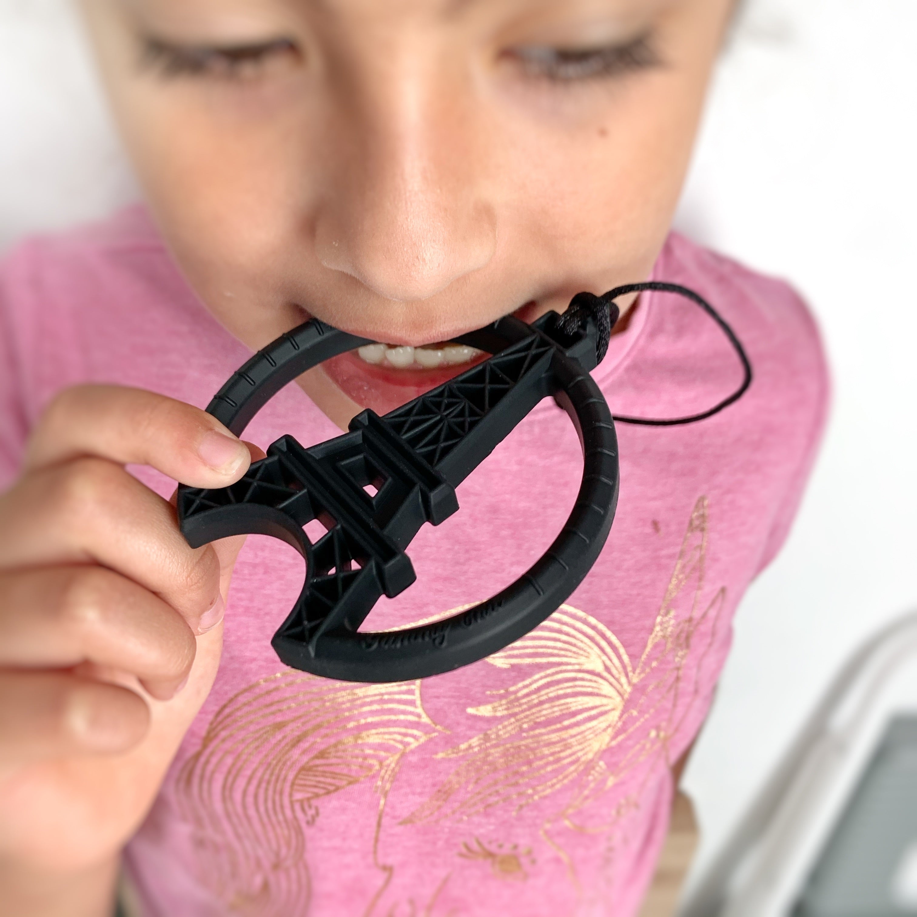 Paris Tower Sensory Chew Pendant for Kids 3+ | Gummy Chic Design