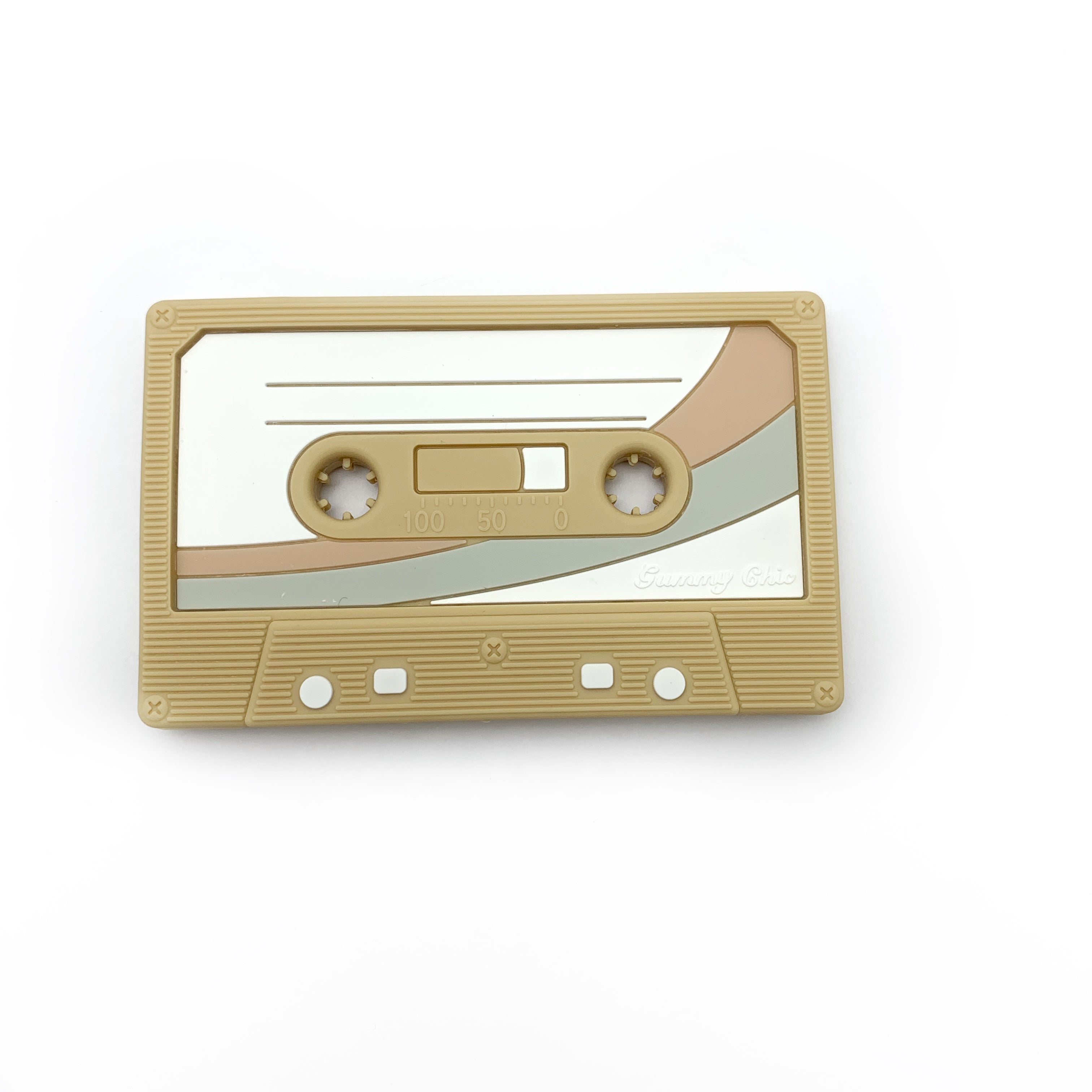 Cassette Mix Tape Teether: Retro 80s & 90s Vibes for Teething Relief