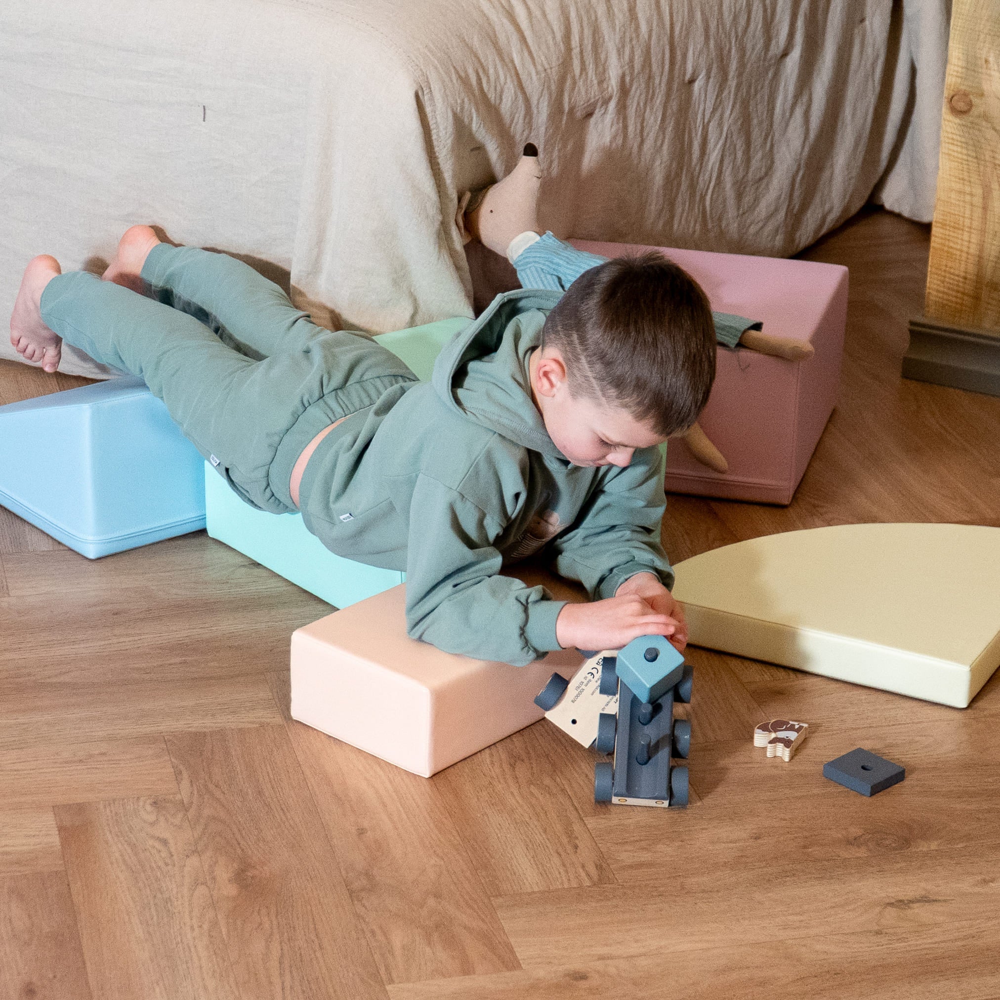 Soft Play Foam Block Set - Corner Climber