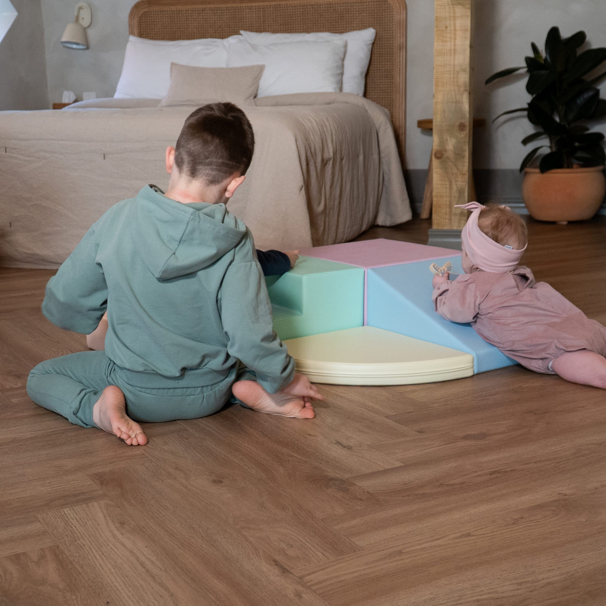 Soft Play Foam Block Set - Corner Climber