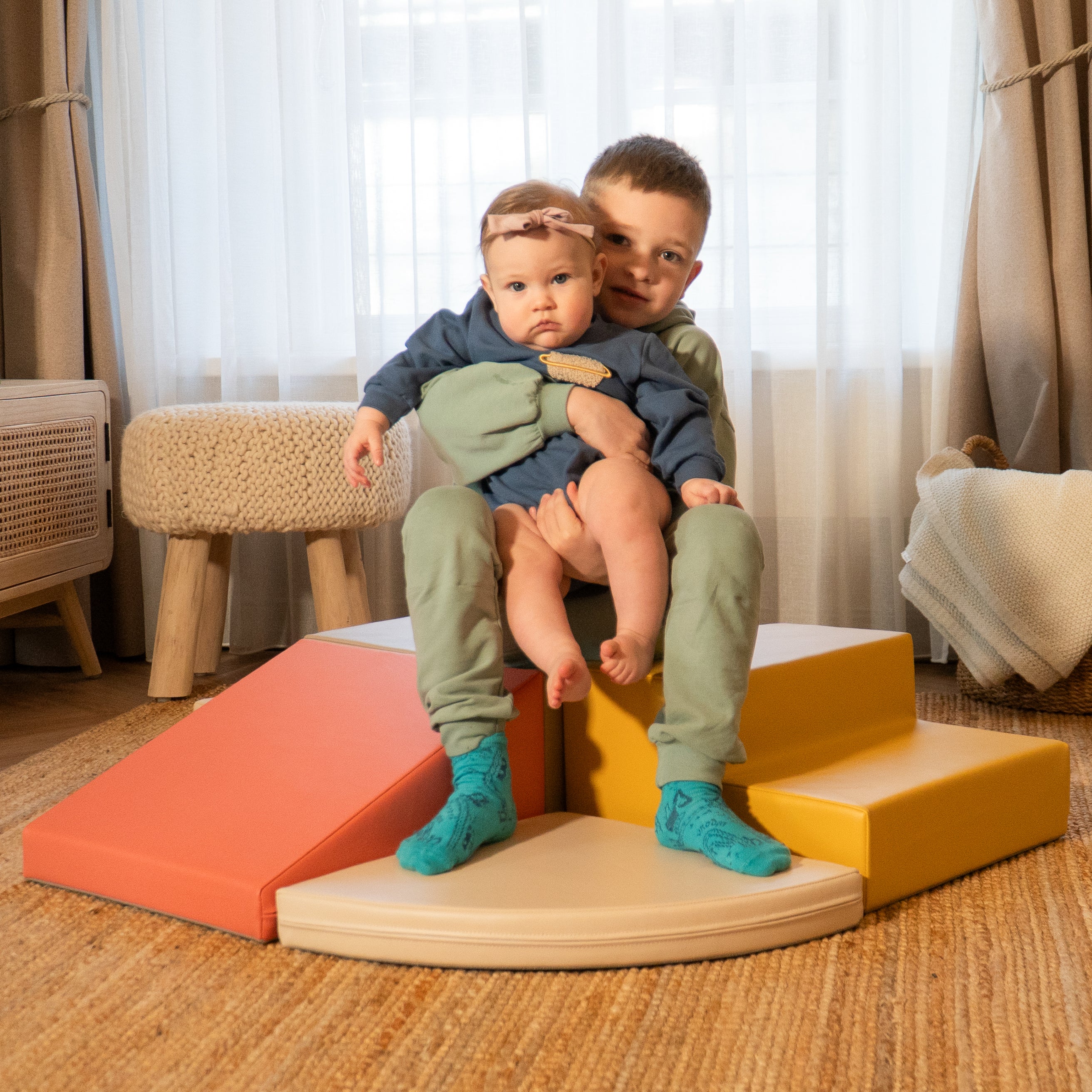 Soft Play Foam Block Set - Corner Climber