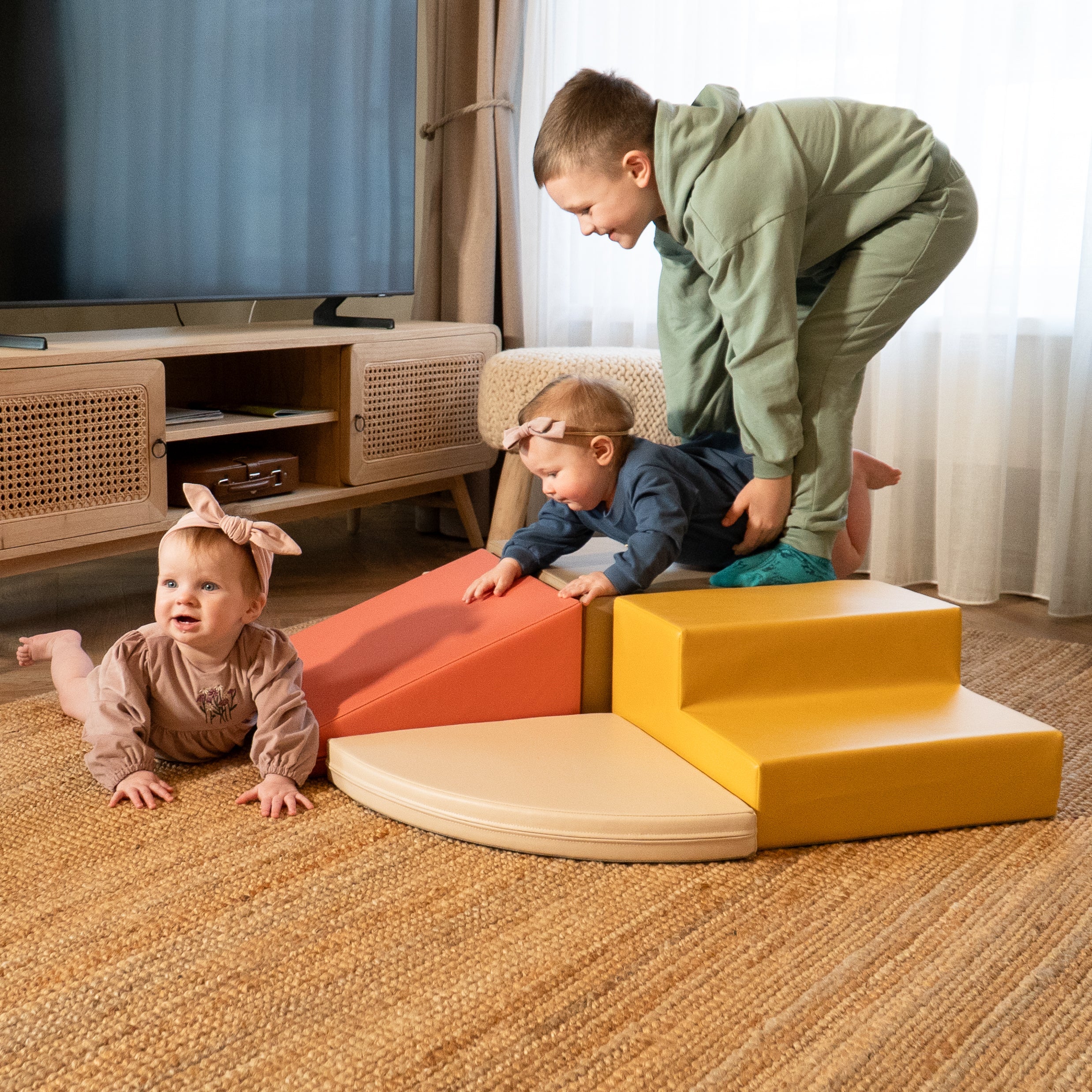 Soft Play Foam Block Set - Corner Climber