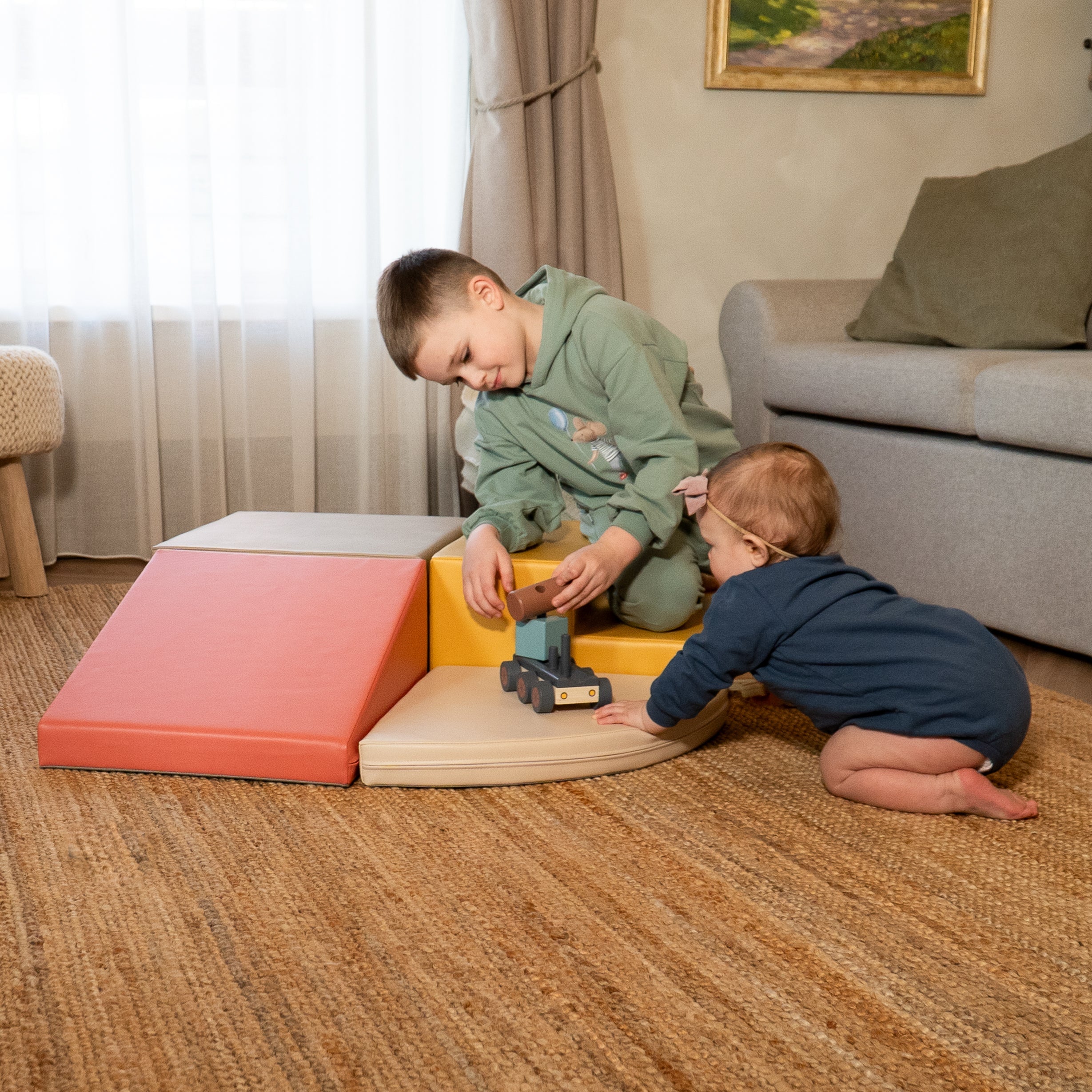Soft Play Foam Block Set - Corner Climber