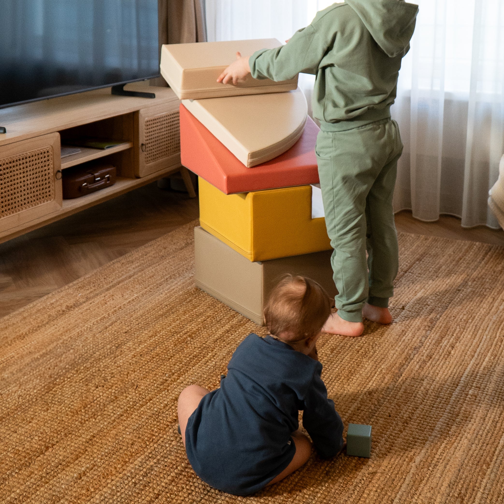 Soft Play Foam Block Set - Corner Climber