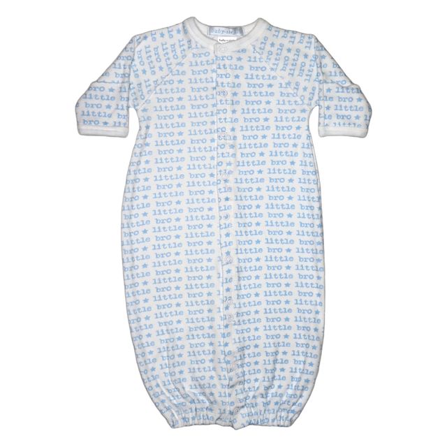Baby Converter Gown - Little Bro - Sibling Collection