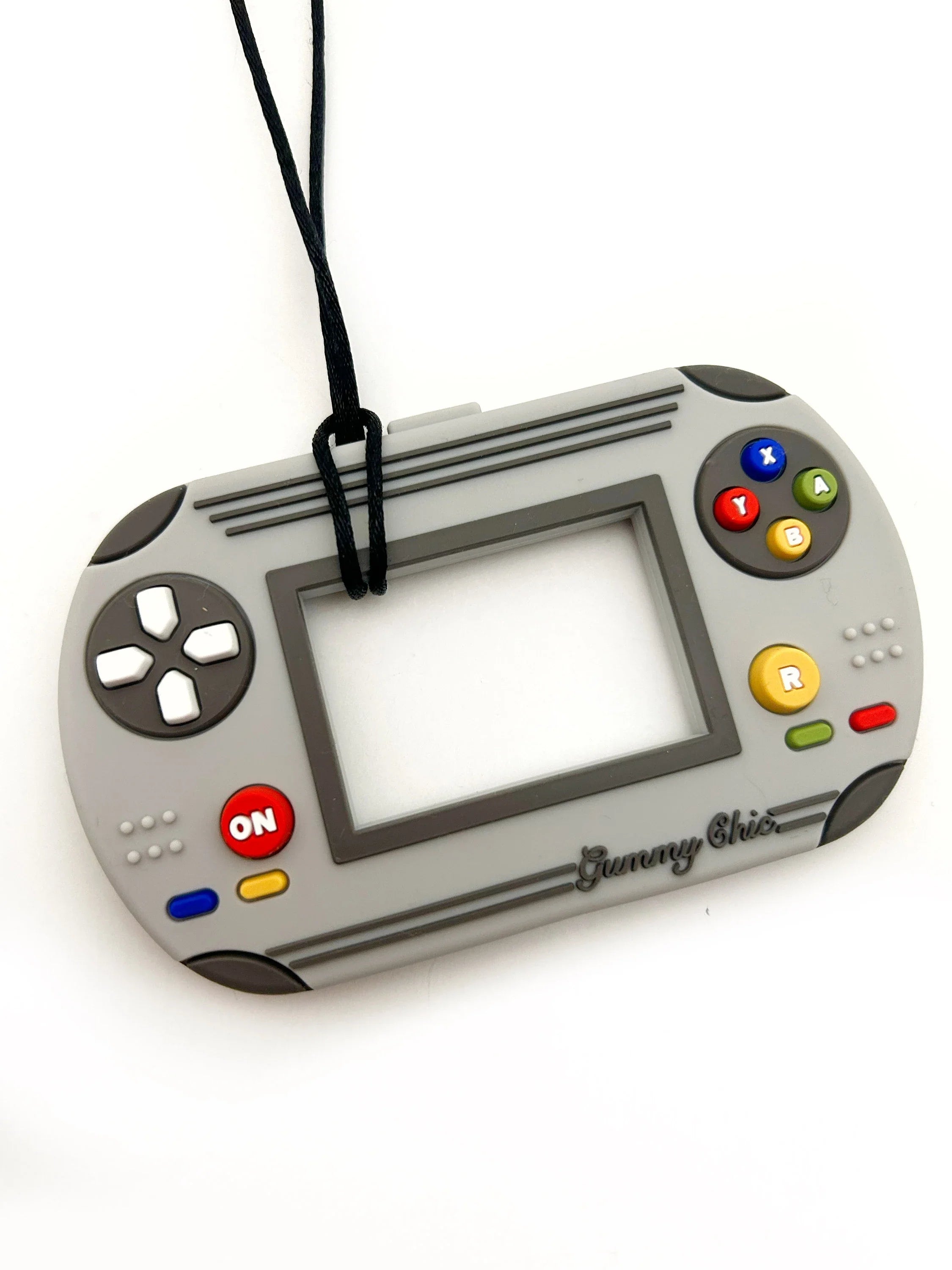 Cool Video Game Sensory Chew Pendant Necklace for Anxiety Relief - Safe for Kids
