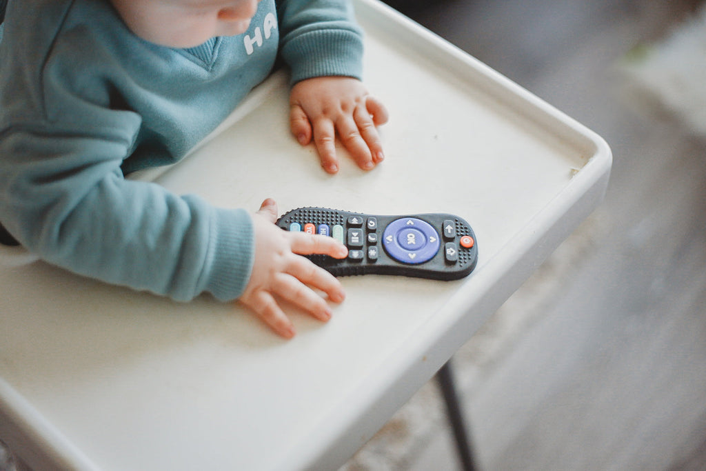 Safe and Fun Baby Remote Control Teether Gift for Gum Relief