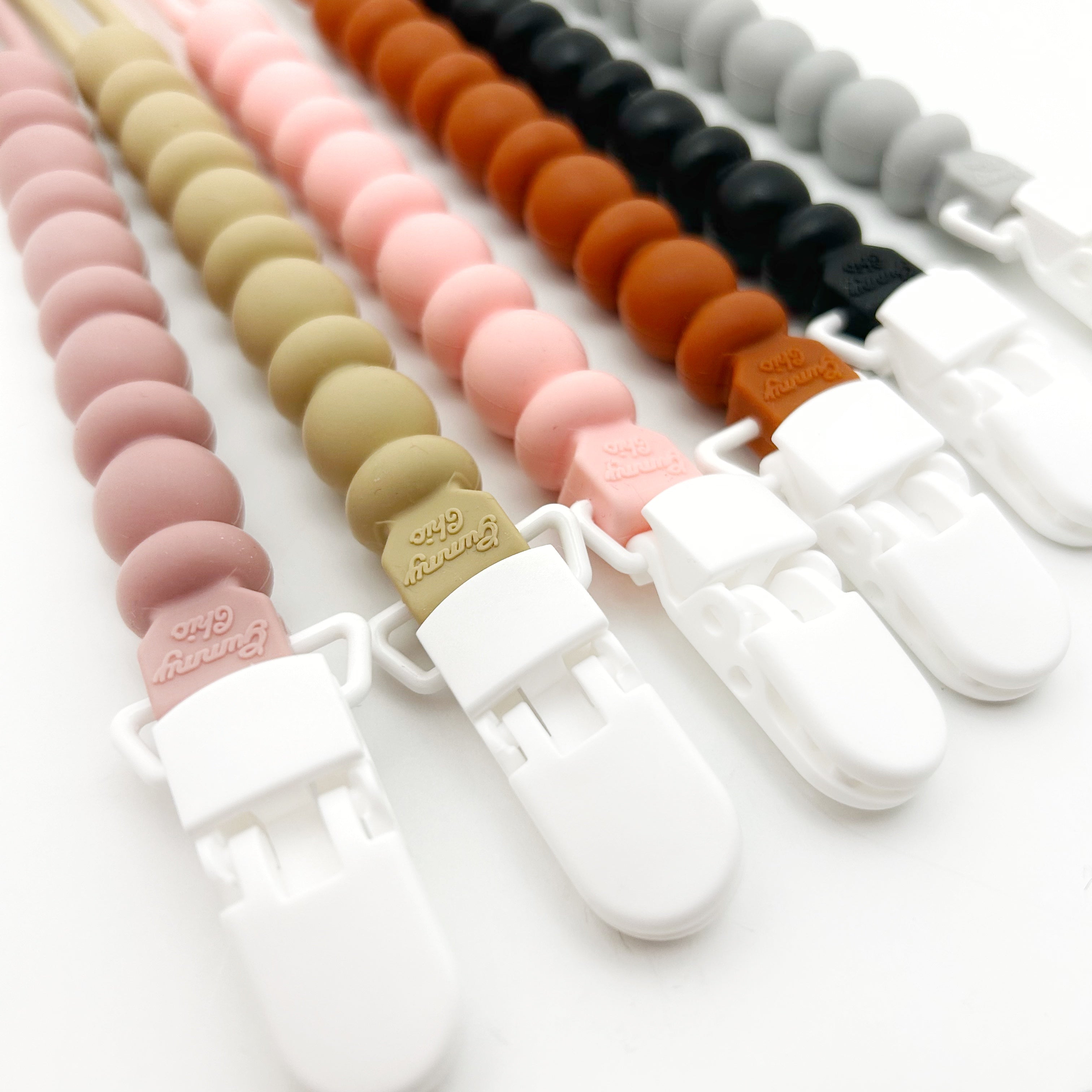 Silicone Milkshake Teether & Pacifier Clip: Safe Baby Teething Toy