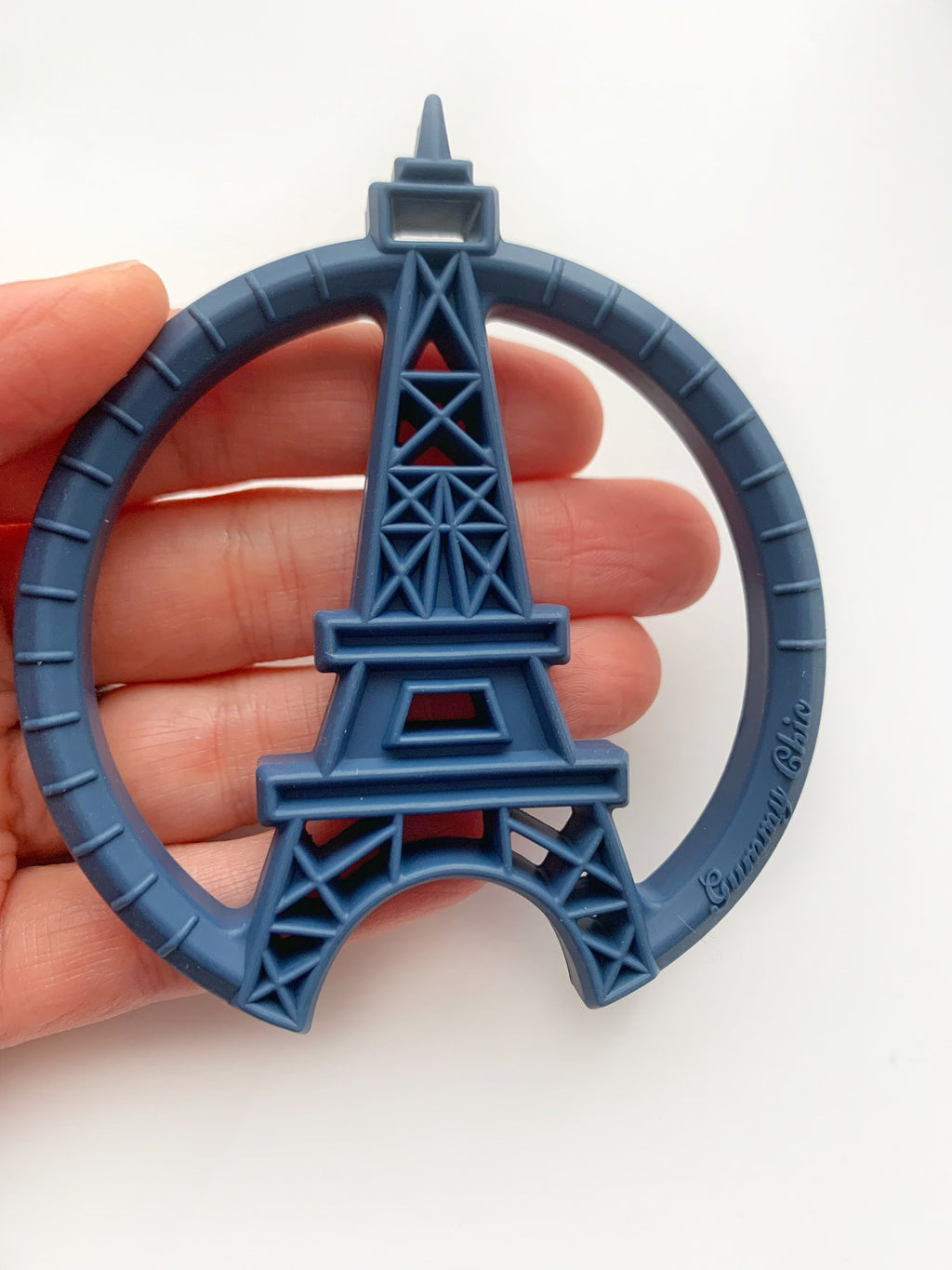 Paris Tower Sensory Chew Pendant for Kids 3+ | Gummy Chic Design