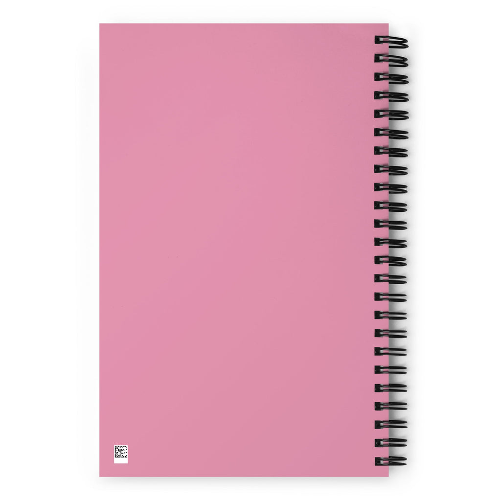 Spiral notebook - Pink - 140 Pages