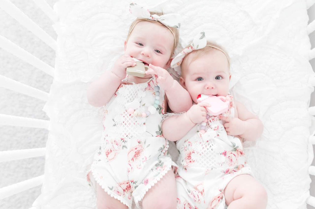 Silicone Milkshake Teether & Pacifier Clip: Safe Baby Teething Toy