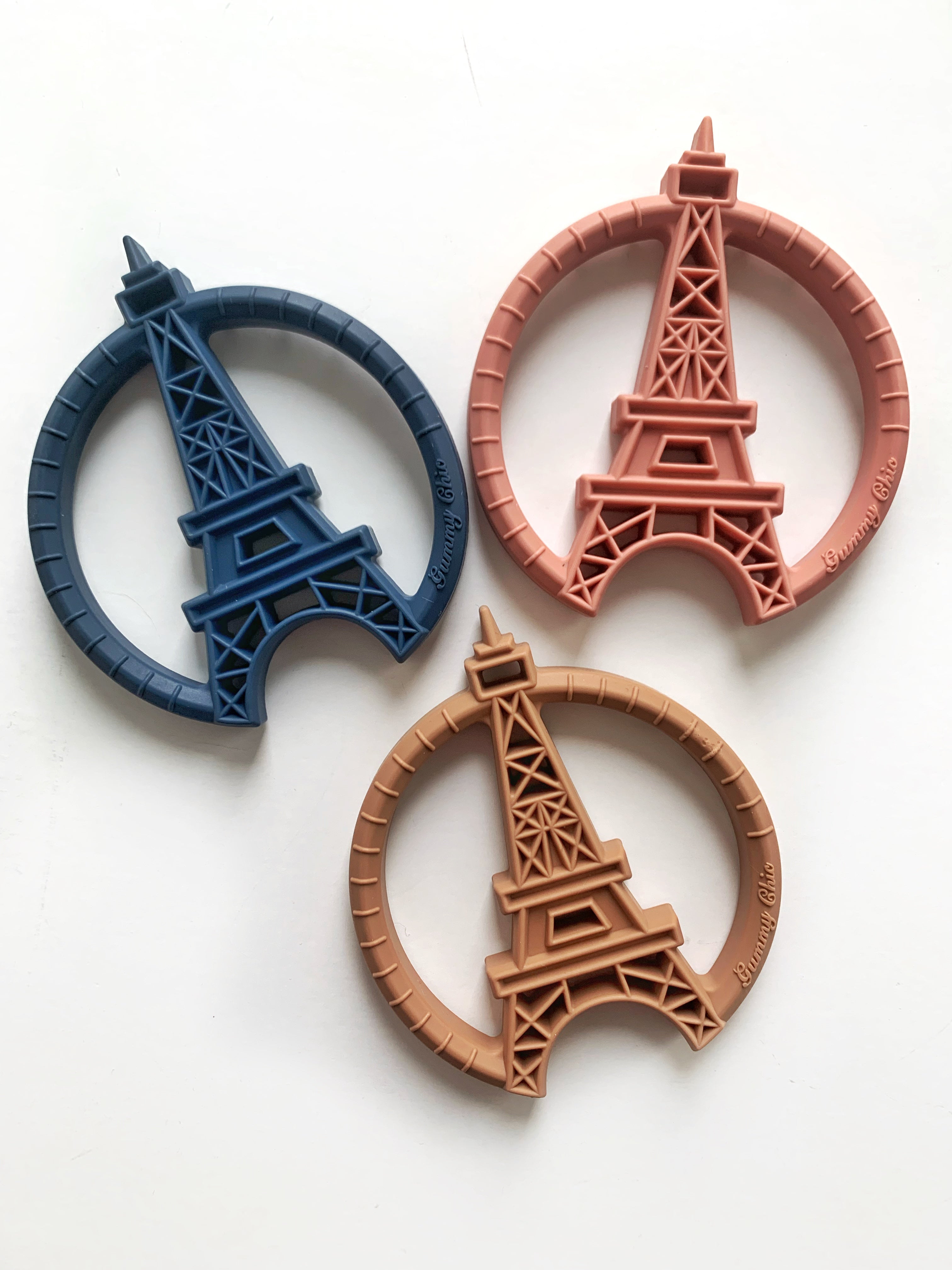 Paris Tower Sensory Chew Pendant for Kids 3+ | Gummy Chic Design