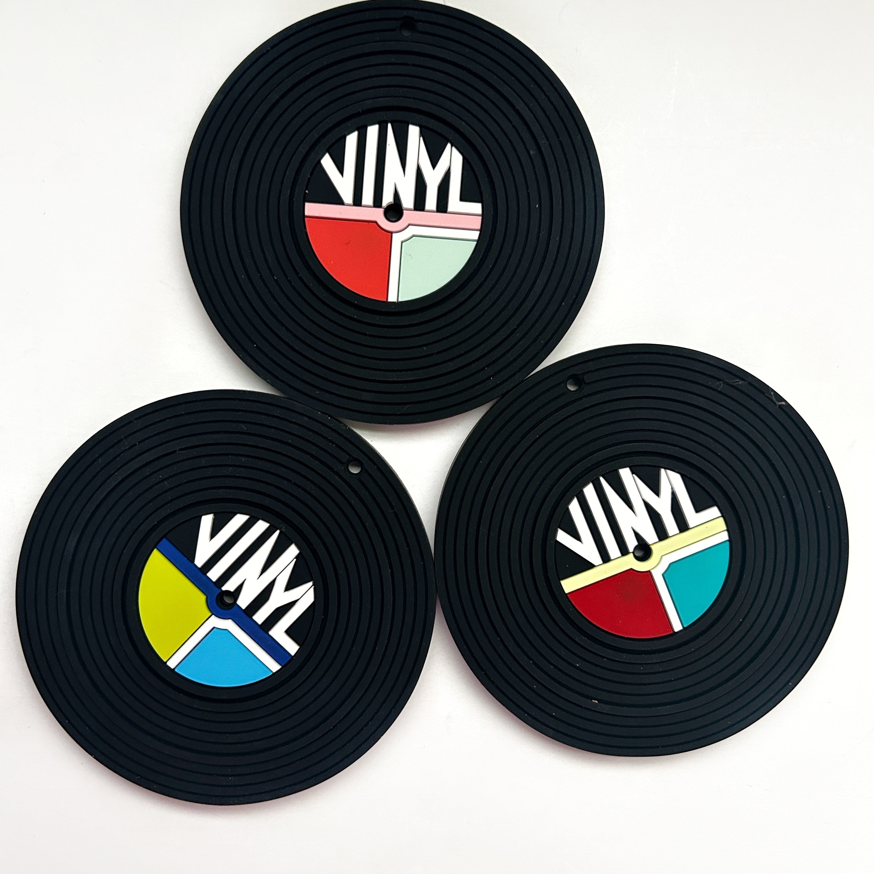 Vinyl Record Player Oral Sensory Necklace | Silicone Focus Chew Pendant